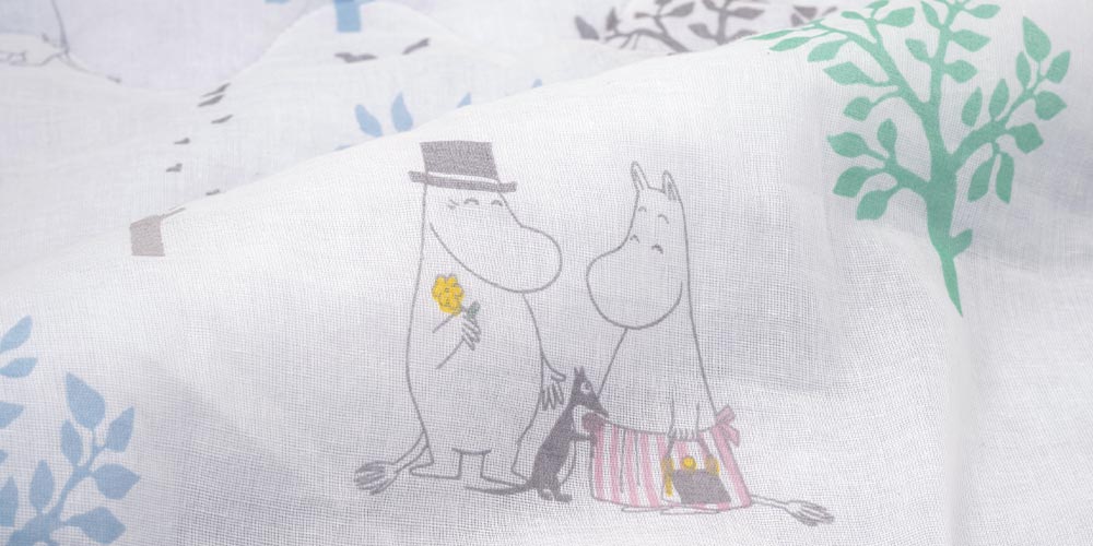 ダブルガーゼ表面の素材感