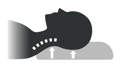 仰向けイラスト
