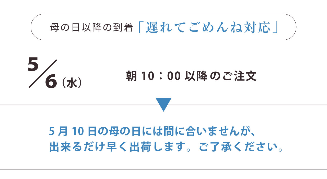 母の日期限