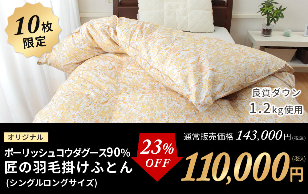 匠の羽毛布団モリス2