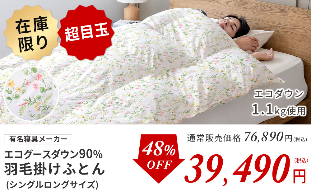 エコグースダウン90％