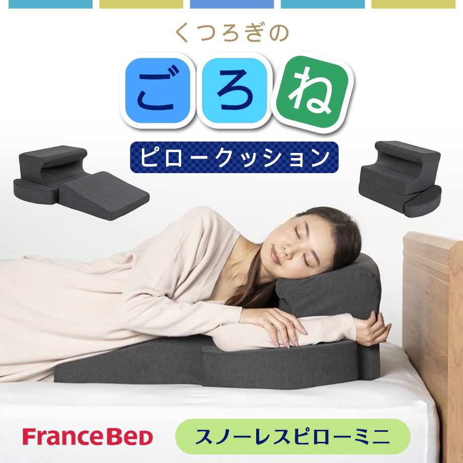 スノーレスピロー ミニ 約54×75×27cm フランスベッド Francebed | じ 